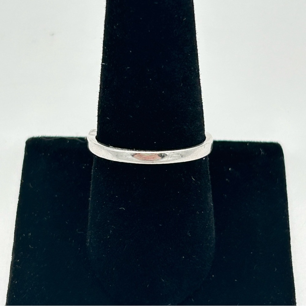 Sterling Silver Rhinestone Ring - image 3